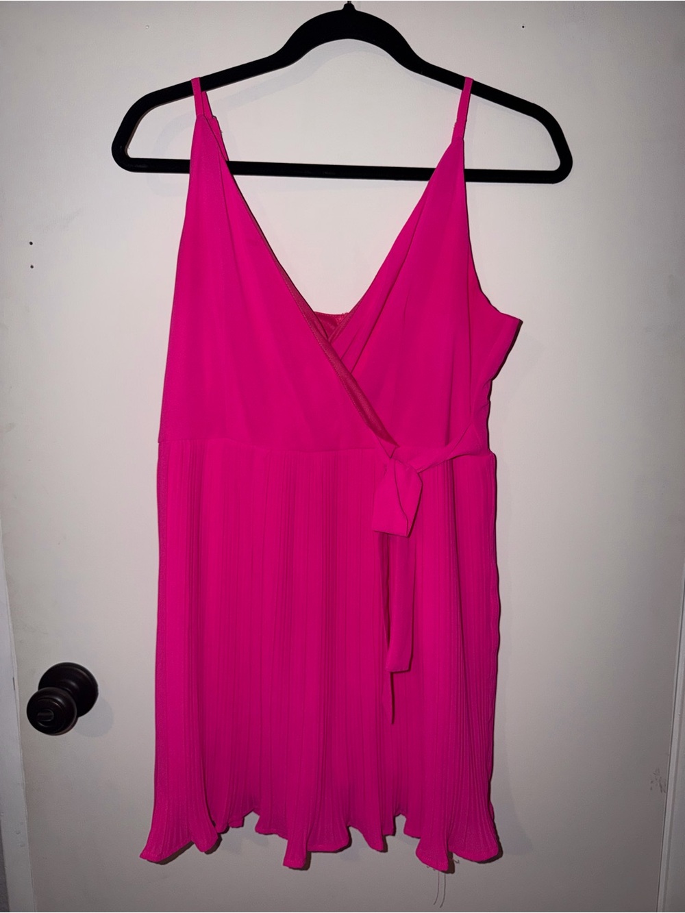 Pink Lily Bright Fuchsia Dress